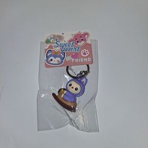 Sweet Heart Purple Keychain by FRIENDS